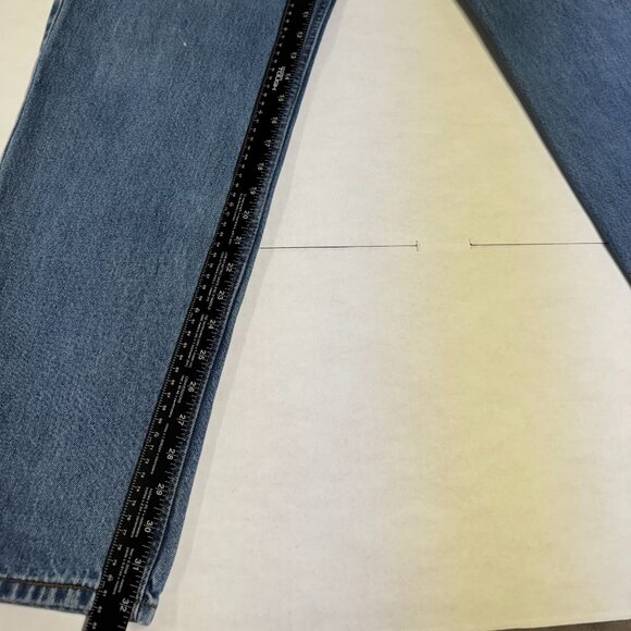 2002 Vintage Mens Levi's 550's Relaxed fit Stonewash denim Jeans Size 36W 34L - Picture 7 of 9